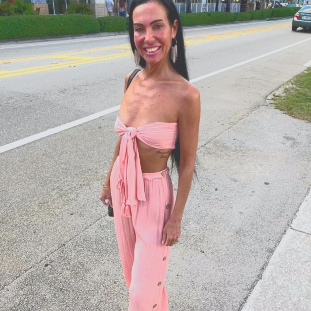 2 Piece Pink Set